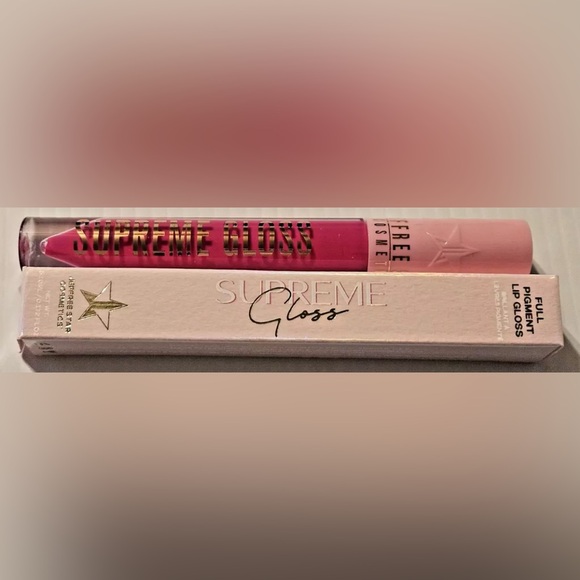 💋💄Pink Vault💄 Jeffree Star Supreme Gloss NIB Lipstick - Picture 3 of 3